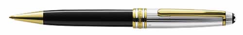 Montblanc Solitaire  Duo Classique Black/Sterling Silver Ballpoint Pen