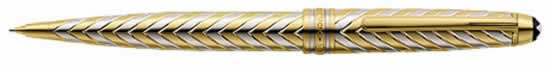 Montblanc Solitaire Classique Solid Gold Ballpoint Pen