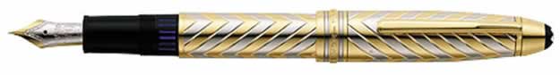 Montblanc Solitaire LeGrand Solid Gold Fountain Pen