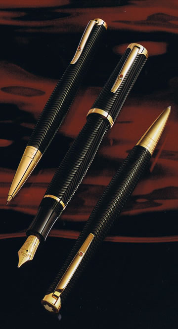 Montblanc Virginia Woolf Limited Edition 2006 Set - Fountain Pen, Ballpoint and Pencil