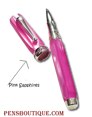 Montegrappa Micra Pink Breast Cancer Rollerball Pen