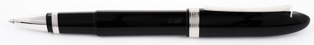 Omas 360  Black with Hitech Platinum Rollerball Pen