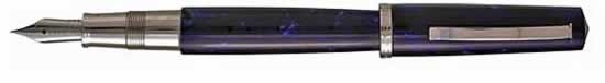 Omas Bologna Blue Royale Celluloid Fountain Pen 