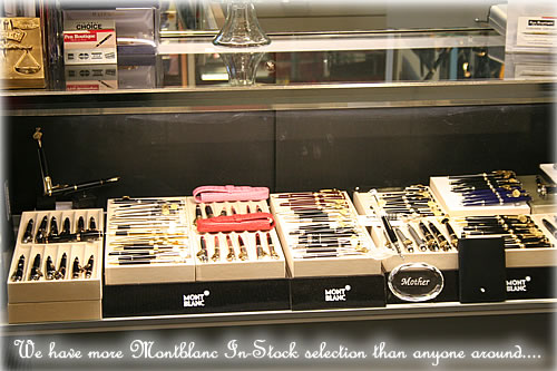 Pen Boutique - Montblanc Pen Display