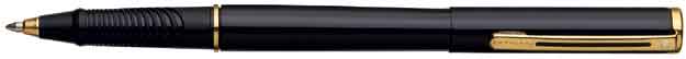Sheaffer AGIO Black Lacquer w/ Gold Trim  RollerBall Pen